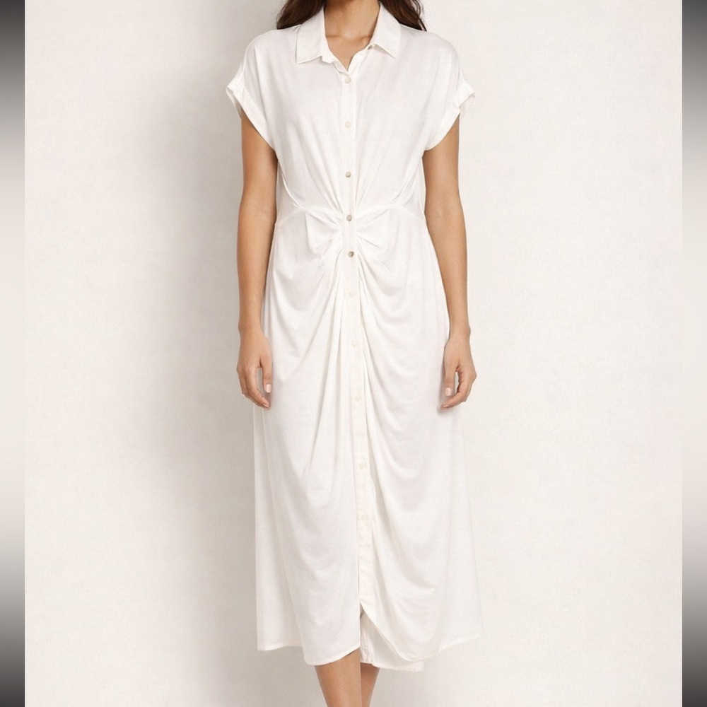 L*Space White Maxi Dress. Size Large